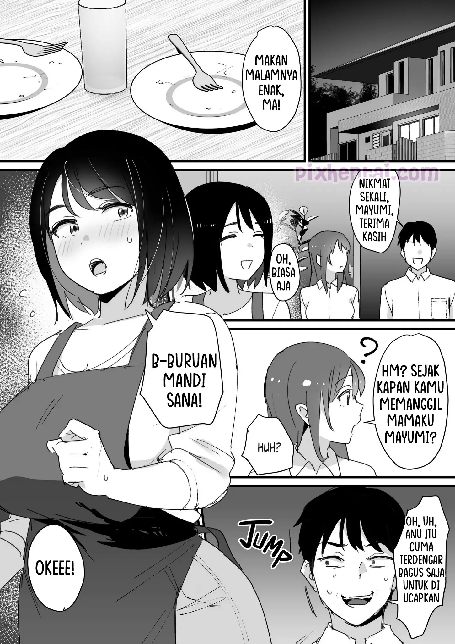 Komik hentai xxx manga sex bokep Give Me the Mom Instead Mamanya Pacar membantu meredakan Nafsu 32